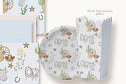 Wild West Baby Cowboy Set, a Work Illustration by AlenaVlasko stock Market (Thumbnail 3 of 7)