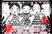 Quirky Cuties: Paper Doll Kit, an Illustration by NiiiNArt (Thumbnail 3 of 6)