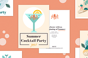 Tropical illustration & Graphics, a Card Template by Craftrick (Thumbnail 4 of 8)