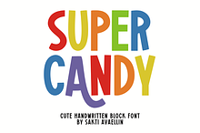 Super Candy - Cute Handwritten Font