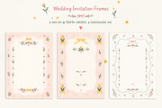 Cottagecore Floral Invitation Frames, a Background Graphic by by creative paper (Thumbnail 8 of 10)