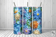 Pastel Paper Quilling Flower Pattern, a Pattern Graphic by Creative Store (Thumbnail 3 of 5)