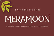 Meramoon - Display Serif Fonts, a Serif Font by Patria Ari (P4tcreativa) (Thumbnail 1 of 10)