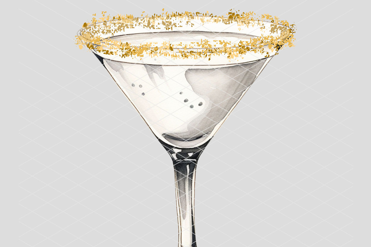 Holiday Cream Martini Cocktail, an Illustration by 1801Prints (Photo 4 of 4)