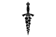 Ornamental Dagger Silhouette Bundle, an Object Illustration by Gaye Art (Thumbnail 6 of 15)