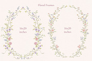 Meadow Whispers png watercolor frame, a Decorative Illustration by Ekaproeka (Thumbnail 3 of 8)