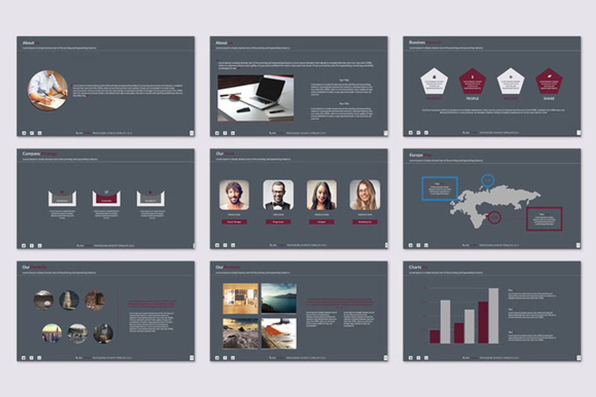 Mia Powerpoint Presentation Template, a Presentation Template by Mia (Photo 3 of 3)