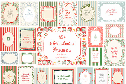 Christmas Frames Borders Templates