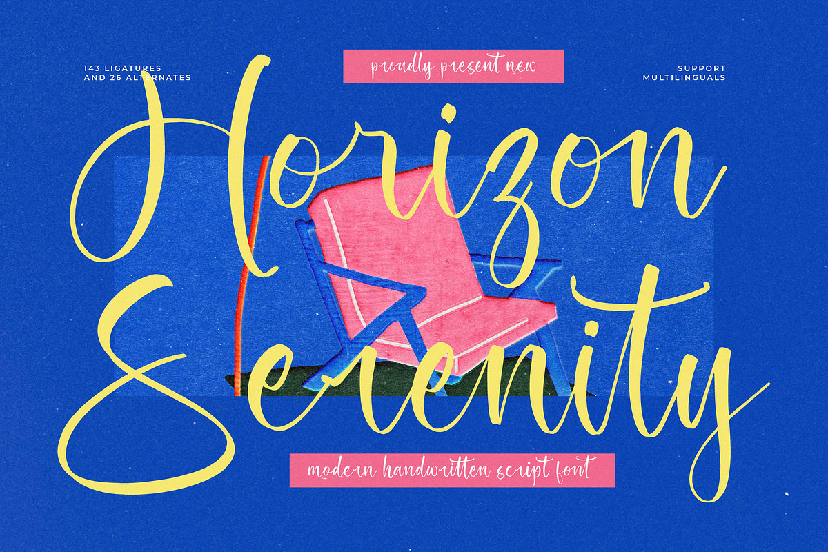 Horizon Serenity Modern Handwritten, a Script Font by stylishtype.co (Photo 1 of 15)