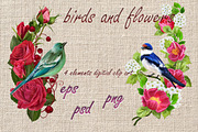 World of birds and flowers Part3, an Illustration by SokolovaSv (Thumbnail 2 of 2)