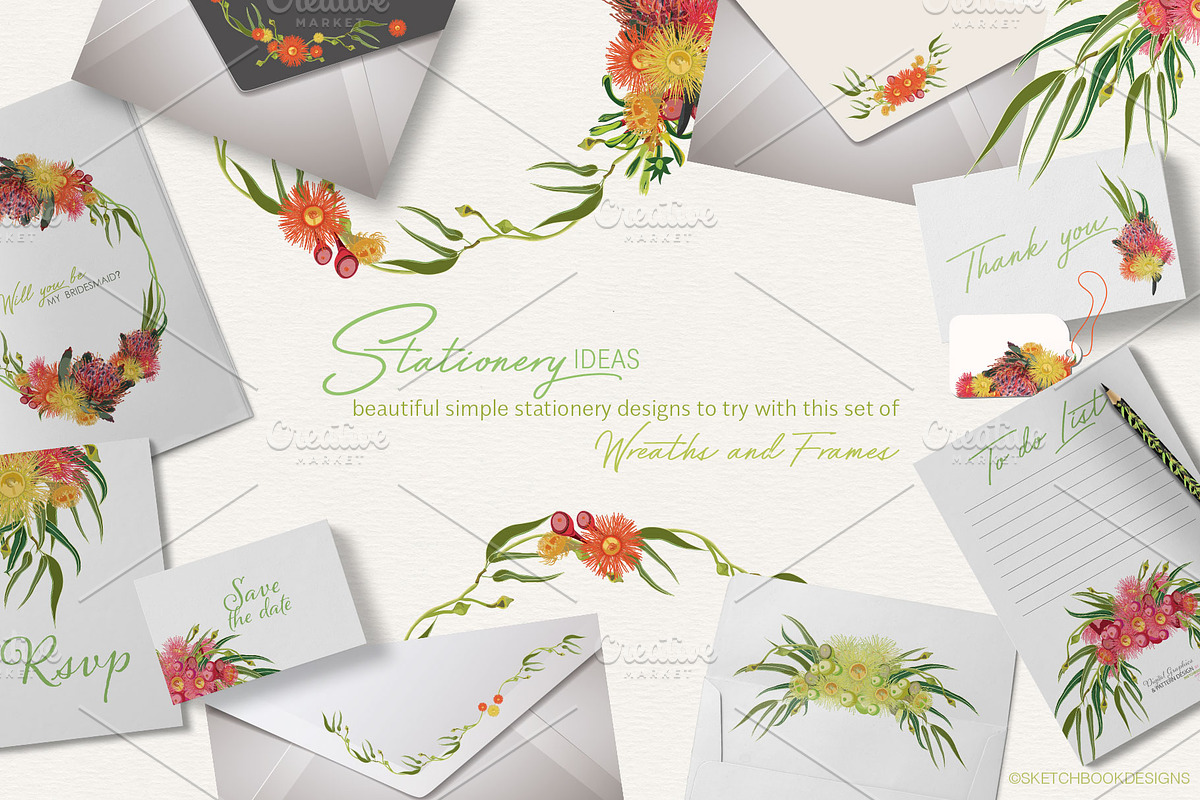 Australian Wild Flowers Collection, an Illustration by Sketchbook Designs (Photo 7 of 10)