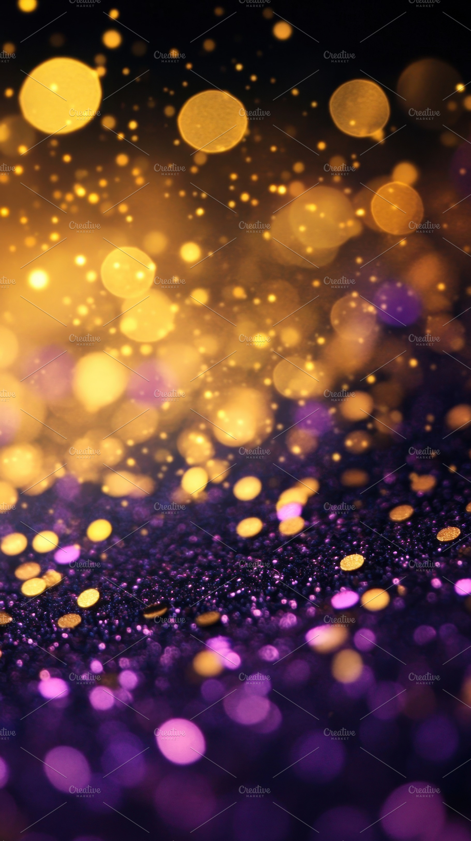 Shimmering night bokeh lights, a Photo by Beautiful things