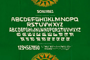 Soulvibes - Handmade Linocut Font, a Handwritten Font by ikiiko (Thumbnail 6 of 7)