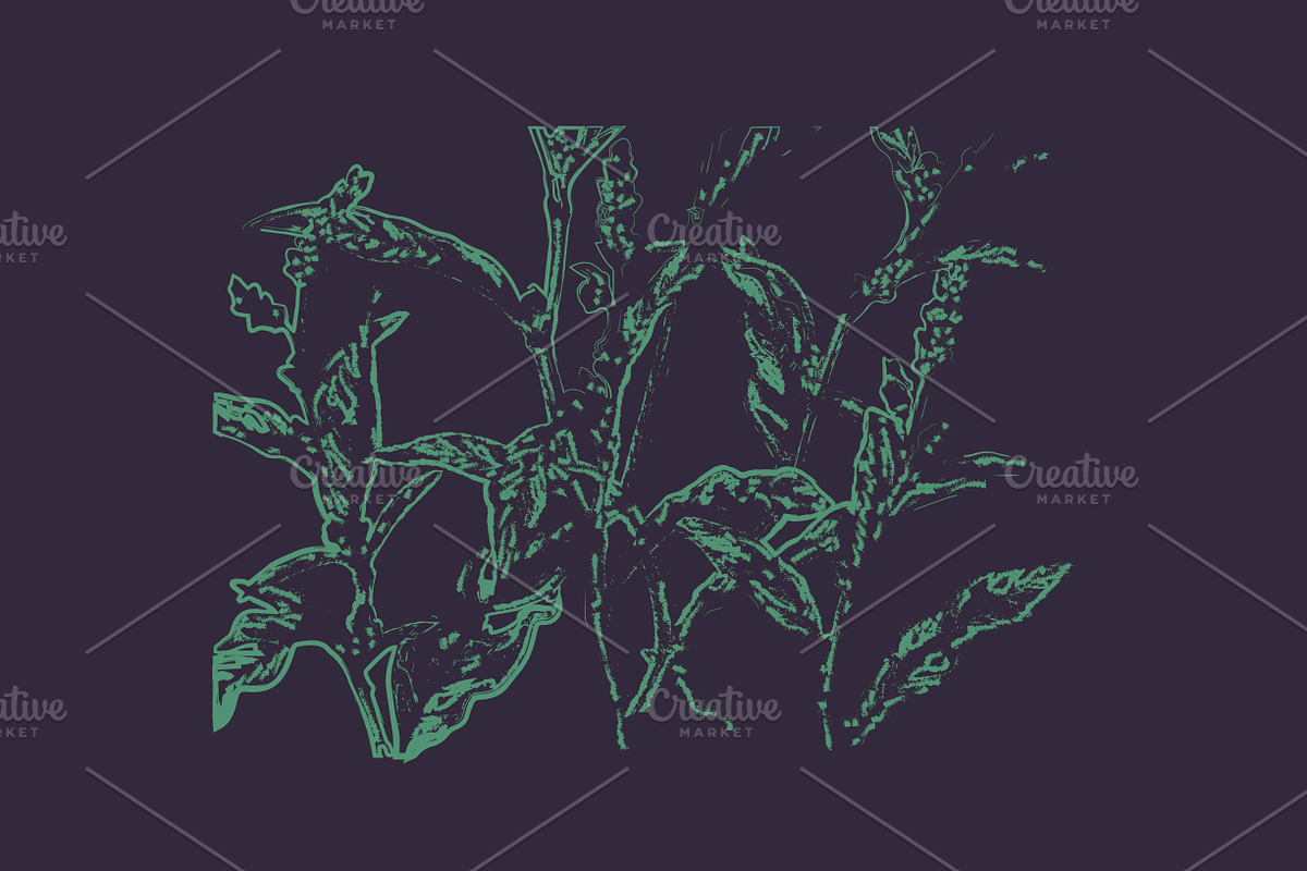 Wax Crayons Illustrator Brushes, a Brush Add-On by TheBlackPixelCo (Photo 10 of 13)