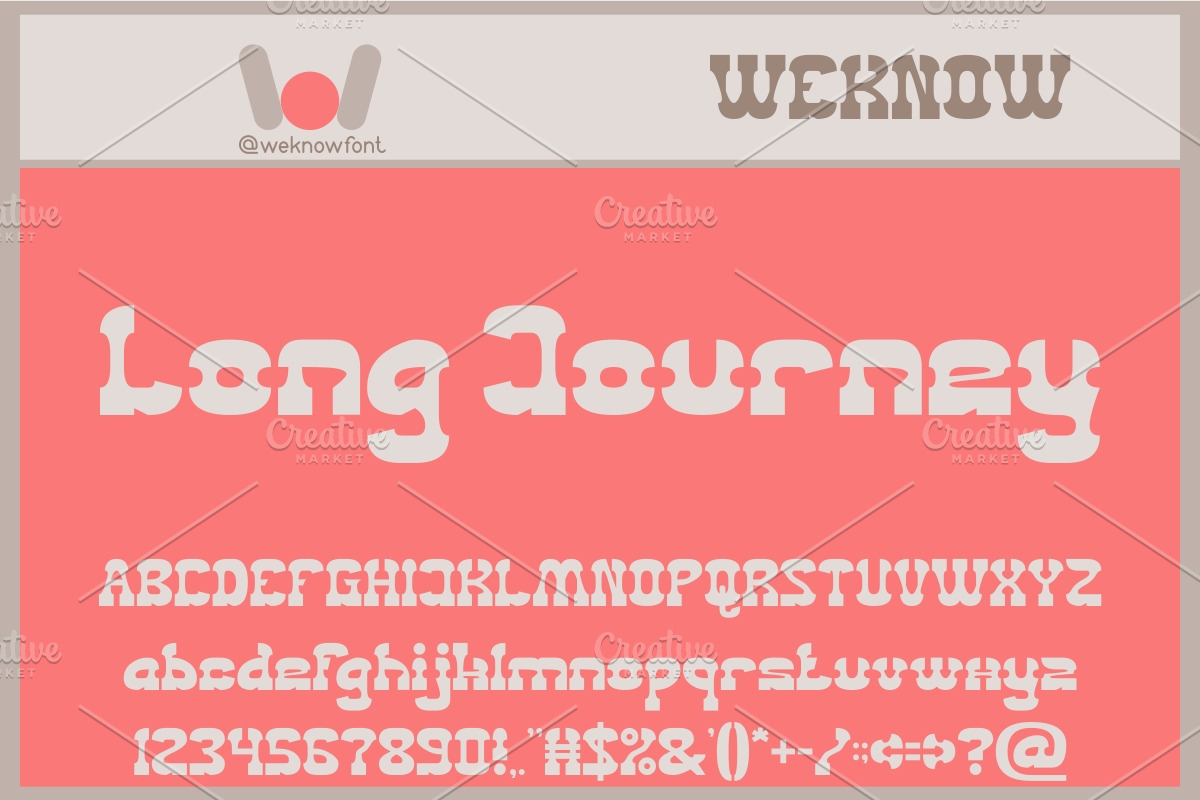 Native Speaker font, a Font by weknow (Photo 2 of 5)