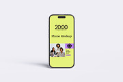 iPhone Mockup, an iPhone Mockup by seramoe (Thumbnail 2 of 5)