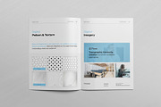 FLORA | Brand Guidelines Template, a Brochure Template by KreateTribe (Thumbnail 7 of 9)