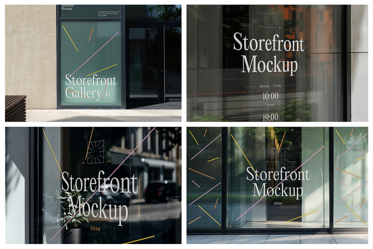 Storefront Mockups - Window Mockups, an Advertising Mockup by Mr.Mockup™ (Photo 16 of 20)