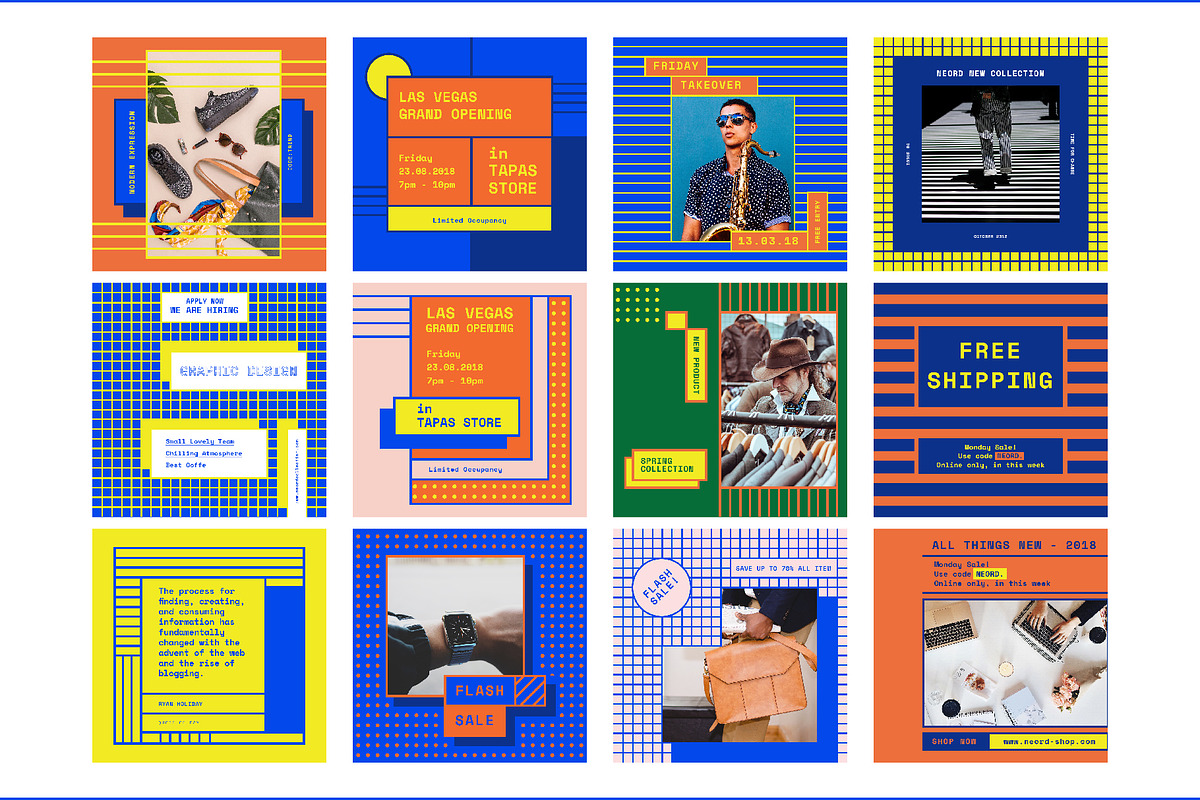 NEORD-Social Media Brand Templates, a Social Media Template by Invasi Studio (Photo 8 of 20)