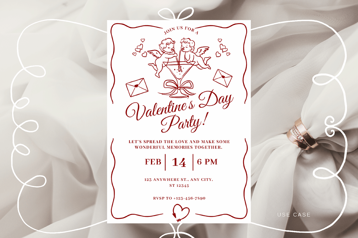 Whimsical Cupid Collection, a Decorative Illustration by InstaDesignPro (Photo 12 of 12)