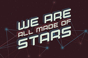 Lost in space. Futuristic typeface, a Symbol Font by Gleb Guralnyk (Thumbnail 4 of 5)