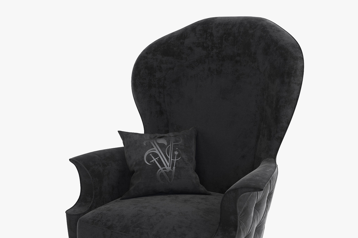 Visionnaire Alice Armchair, a Furniture 3D Model by Alartimodels (Photo 8 of 17)