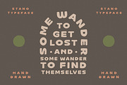 Stano Sans - Vintage Display, a Sans Serif Font by Letterhend Studio (Thumbnail 2 of 9)