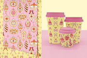 Christmas Toys 12 patterns, a Pattern Graphic by Carpet Tapete Pretzel (Thumbnail 4 of 19)