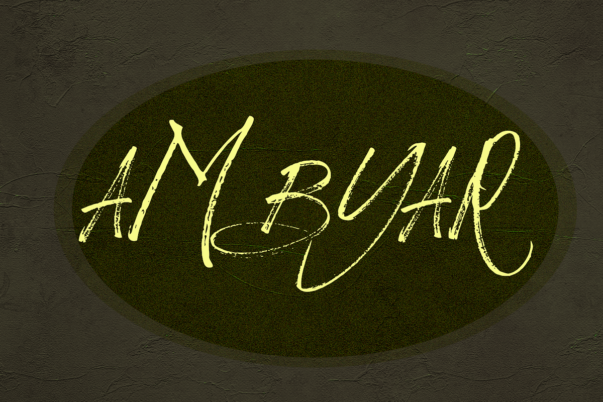 BRICKET brush font, a Script Font by SSI.Scraps (Photo 2 of 20)