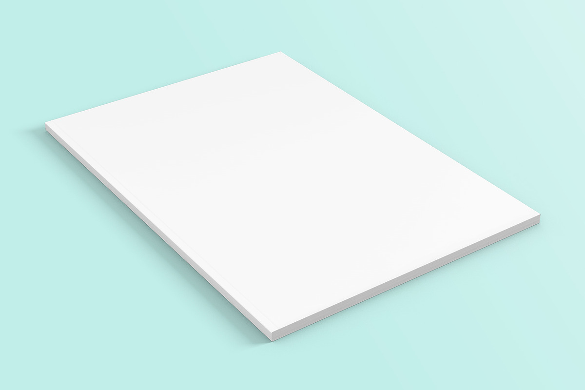 Magazine clear mockup, a Print Template by LINEARstudio (Photo 3 of 3)