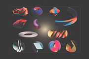 Unusual 3D Shapes, an Object Graphic by Kapoor Design Empire (Thumbnail 2 of 3)