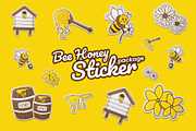 Bee Honey Illustration, an Object Illustration by Decoconio Design (Thumbnail 4 of 6)