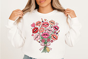 Valentine Kiss Png, Kiss Coquette, an Illustration by Designking (Thumbnail 5 of 6)