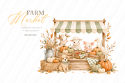 Fall Farm Market Animals Clipart, an Animal Illustration by Sunflower Day Love (Thumbnail 3 of 5)