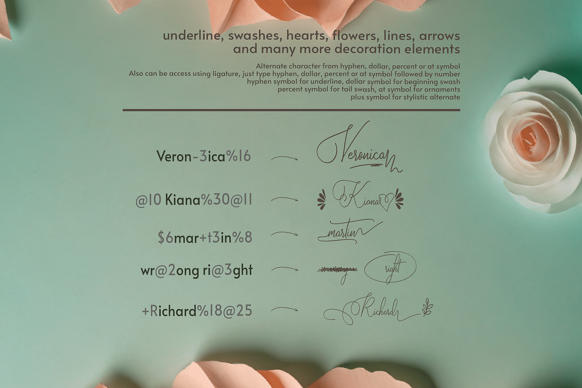 Juliette Rayleigh Font, a Handwritten Font by Letterhanna Studio (Photo 14 of 15)