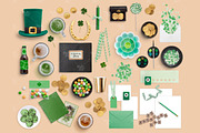 St. Patrick's Day Scene Creator, a Product Mockup by Make Beautiful Things (Thumbnail 4 of 9)