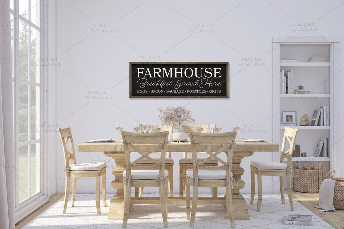 Interior Mockup Farmhouse Bundle PSD, a Household Mockup by Designed By Gorovaya (Photo 7 of 9)