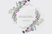 Watercolor Wildflower Clipart Set, an Illustration by Patishop Art (Thumbnail 11 of 23)