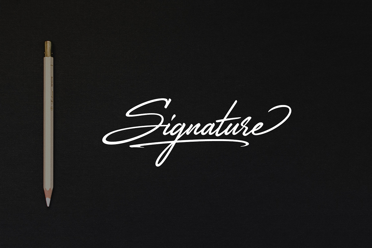 Blue Handwritten Font, a Script Font by sunnytudu (Photo 7 of 13)