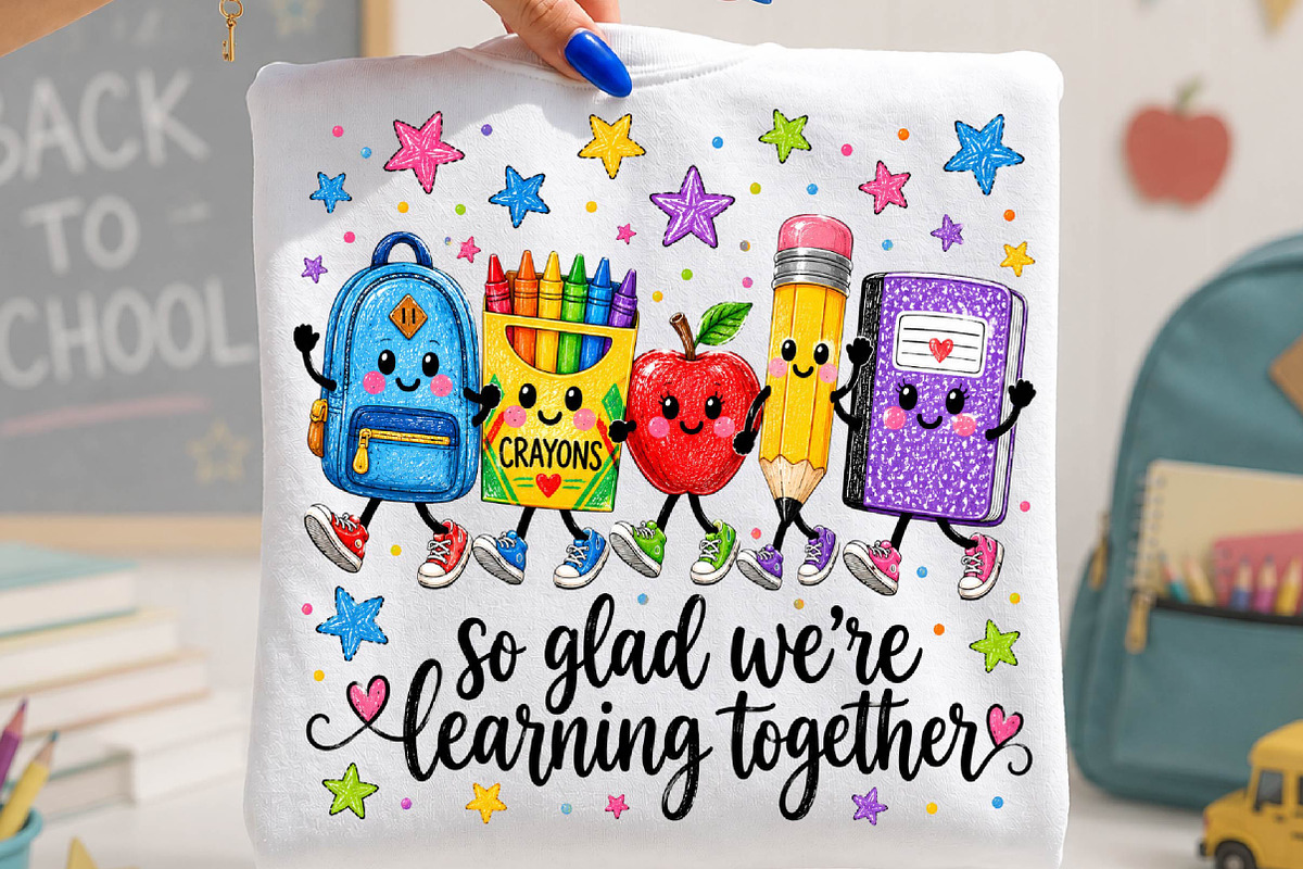 Back to School Png Design Bundle, a Seasonal Illustration by CreationArt (Photo 7 of 11)
