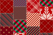 10 seamless Christmas patterns!, a Pattern Graphic by tkdesign (Thumbnail 8 of 9)