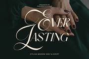 Ever Lasting - Modern Serif Font, a Serif Font by RagamKata (Thumbnail 1 of 13)