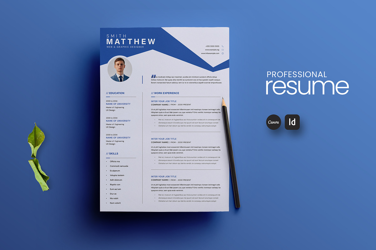 Resume & Cover Letter Template