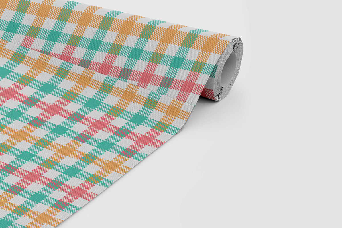 Pastel Plaid Seamless Pattern, a Pattern Graphic by Digital Studio (Photo 2 of 5)
