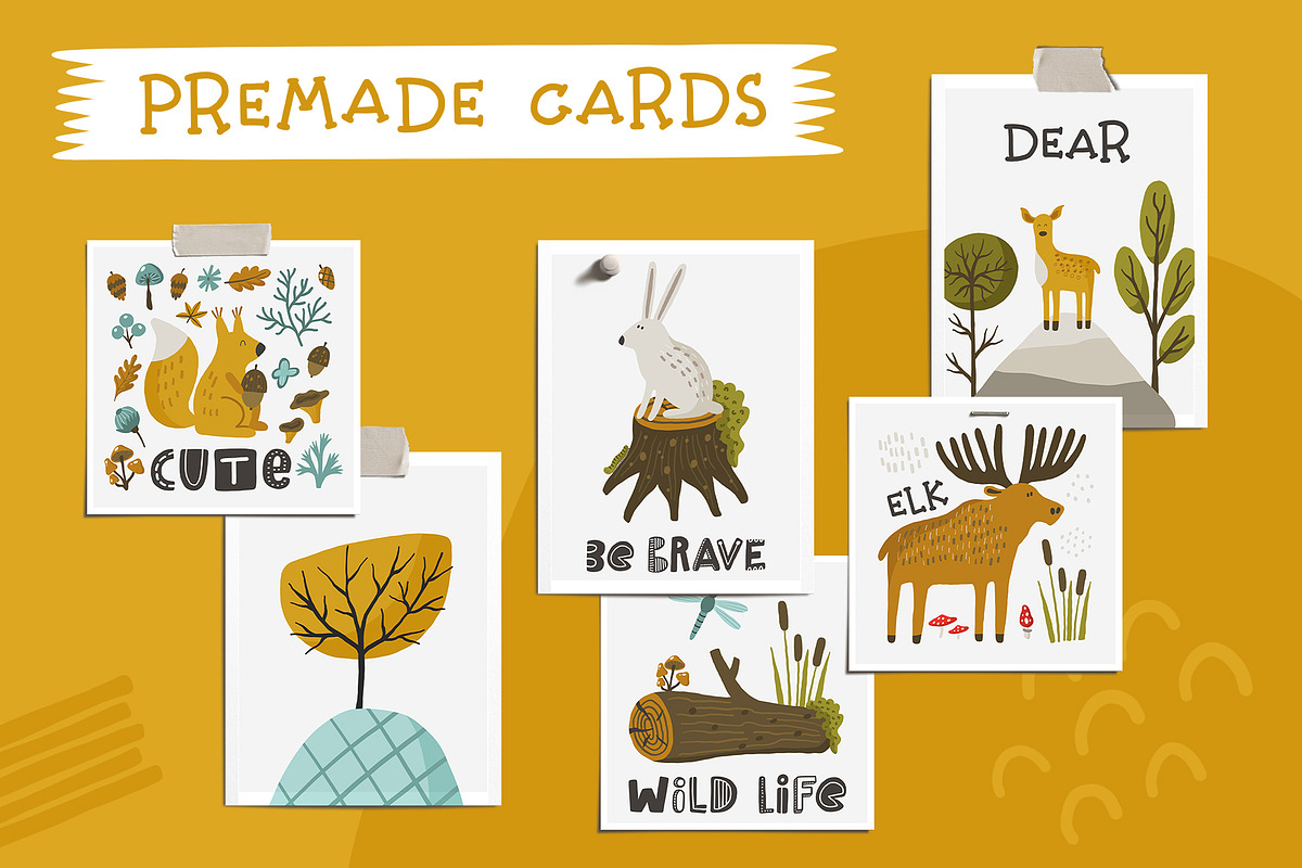 Forest animals collection, a Graphic by Murvin (Photo 9 of 11)