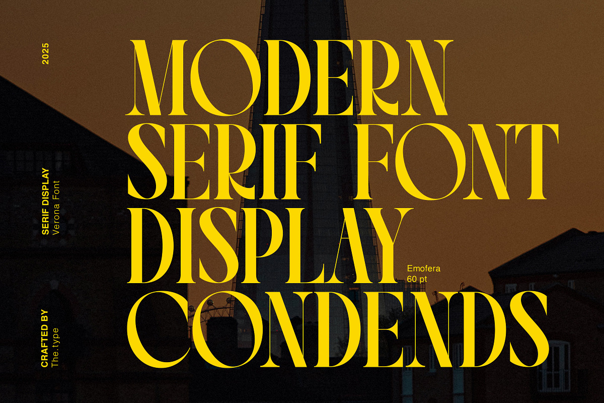 VERONA - Vintage Classic Serif, a Serif Font by The_Type (Photo 2 of 12)