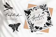 Shadow Garden Vector Collection, a Decorative Illustration by rouxsupplyco (Thumbnail 4 of 17)
