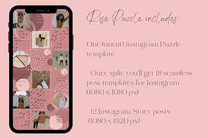 Ros Puzzle Instagram Canva Template