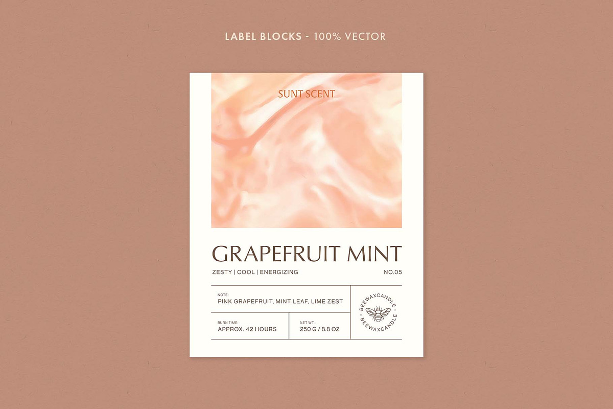 Label Template Set, a Packaging Mockup by BrandPacks (Photo 7 of 14)
