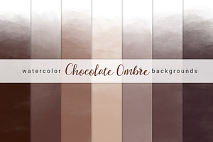 Brown Watercolor Backgrounds